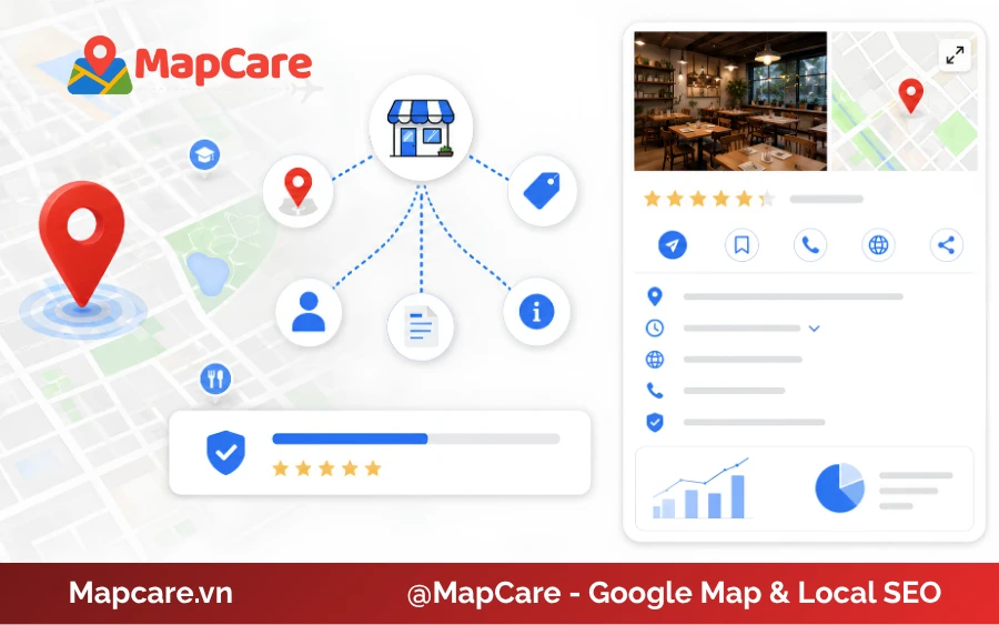 Yếu tố cốt lõi cấu thành một Entity Google Business Profile mạnh