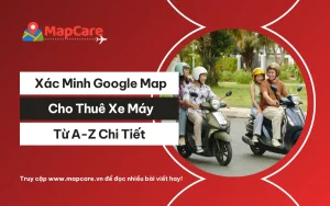 Xác minh Google Map cho thuê xe máy xe điện