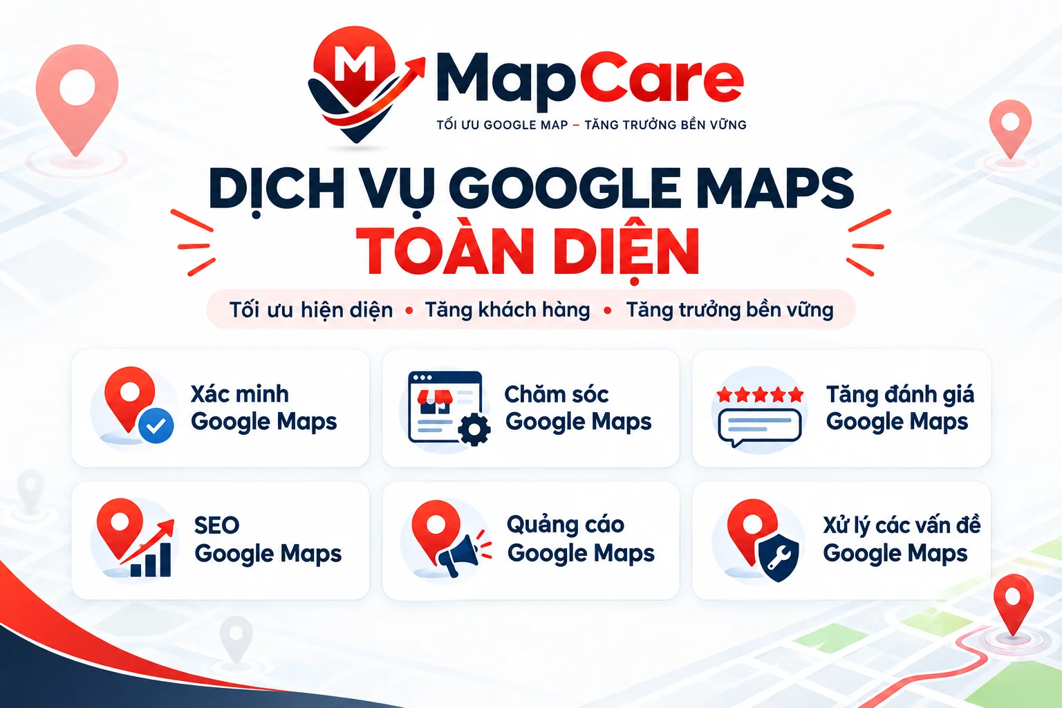 Dịch vụ Google Maps Vũng Tàu tại MapCare